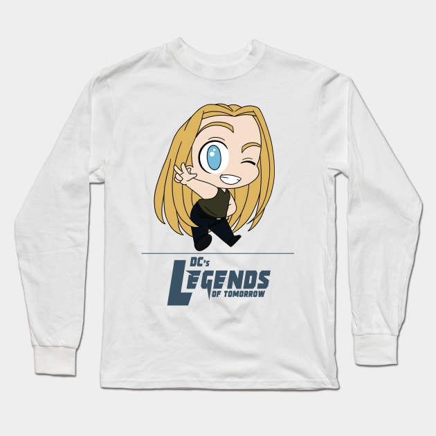 Tiny Sara Lance Long Sleeve T-Shirt by RotemChan